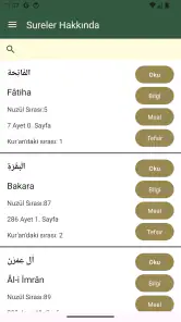 Kuran ve Meali screenshot