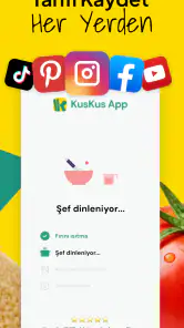 KusKus: Tarifleri Kaydet screenshot
