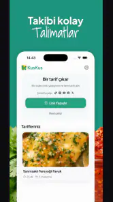 KusKus: Tarifleri Kaydet screenshot