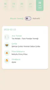 KYK Yurt Menü: Yemek Listeleri screenshot