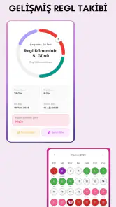 Lavli Regl, Gebelik, Bebek screenshot