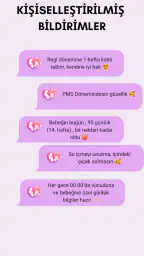 Lavli Regl, Gebelik, Bebek 5