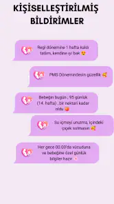 Lavli Regl, Gebelik, Bebek screenshot