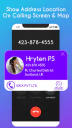 Live Caller ID:Number Location 3