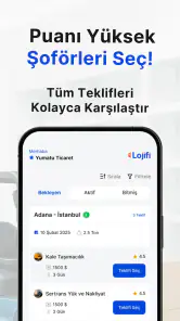 Lojifi: Yük ve Araç Platformu screenshot