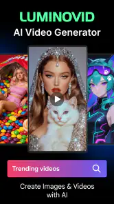 LuminoVid: AI Video Generator screenshot