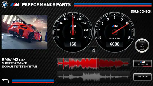 M Performance Sound Player 1