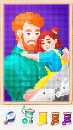 Magic Cross Stitch: Pixel Art 2