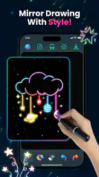 Magic Doodle: Glow Art Drawing 4