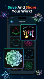 Magic Doodle: Glow Art Drawing 5