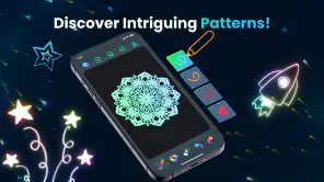 Magic Doodle: Glow Art Drawing screenshot