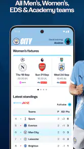 Manchester City Official App screenshot