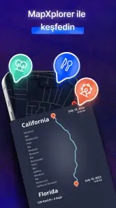 MapXplorer: Navigasyon, Radar screenshot