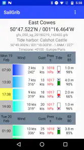Marine Weather Pro| SailGrib screenshot