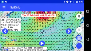 Marine Weather Pro| SailGrib screenshot