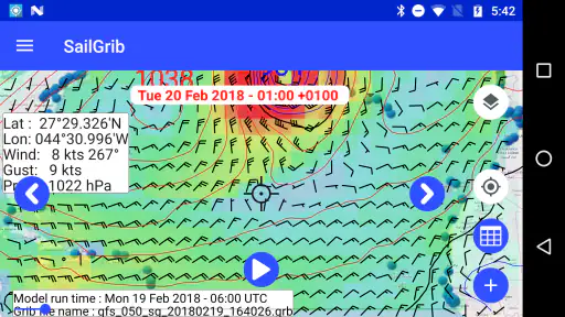 Marine Weather Pro| SailGrib 8
