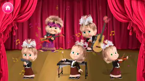 Maşa ve ayı. Küçük oyunlar screenshot