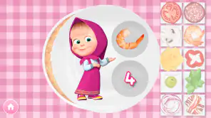 Maşa ve ayı. Küçük oyunlar screenshot
