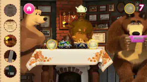 Maşa ve ayı. Küçük oyunlar screenshot