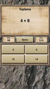 Matematik - quiz oyunu screenshot