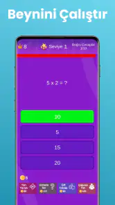 Matematik Quiz: Zeka Oyunu screenshot