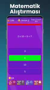 Matematik Quiz: Zeka Oyunu screenshot