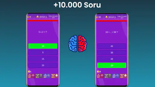 Matematik Quiz: Zeka Oyunu 8