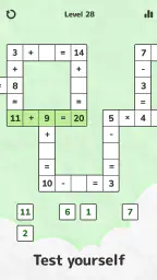 Matematik Sayı - Bulmaca Oyunu 8