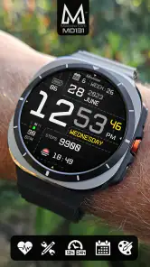 MD131 - Digital watch face screenshot