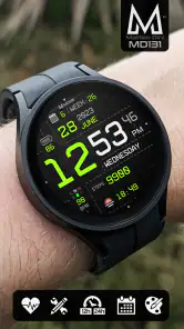 MD131 - Digital watch face screenshot