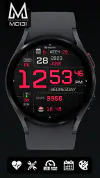 MD131 - Digital watch face 5