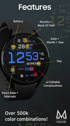 MD131 - Digital watch face 6