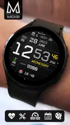 MD131 - Digital watch face 8