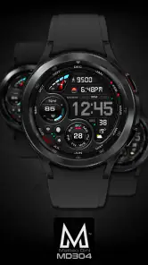 MD304 Digital watch face screenshot