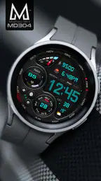 MD304 Digital watch face 2