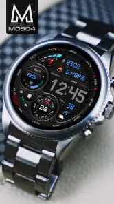 MD304 Digital watch face screenshot