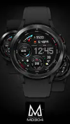 MD304 Digital watch face 8