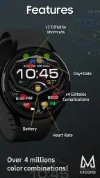 MD318 3D Digital Watch Face 6