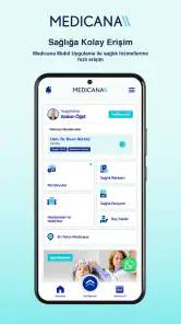Medicana Mobil Uygulaması screenshot