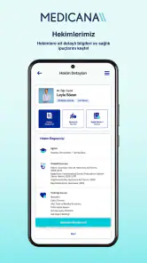 Medicana Mobil Uygulaması screenshot