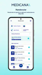 Medicana Mobil Uygulaması screenshot