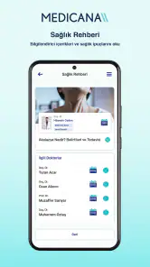 Medicana Mobil Uygulaması screenshot