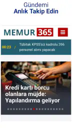 Memur 365, Kamu Personel Alımı 1