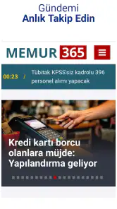 Memur 365, Kamu Personel Alımı screenshot