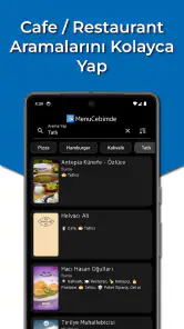 MenuCebimde screenshot