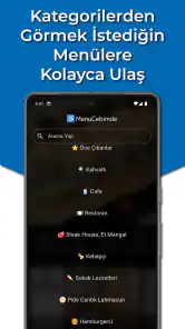 MenuCebimde screenshot