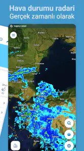 Meteored: Hava Durumu Radarı screenshot