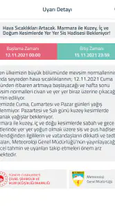Meteoroloji Hava Durumu screenshot