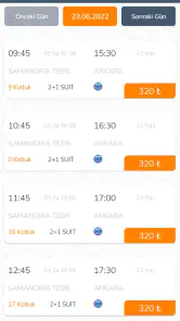 Metro Turizm–Otobüs Bileti Al screenshot
