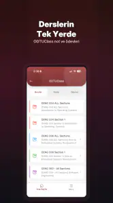 METU App screenshot